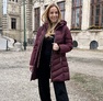 Sesil kabát bordó – Női télikabát dupla cipzárral és kivehető belső résszel – Innova Fashion – 2. kép